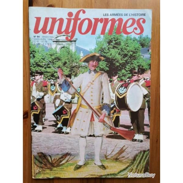 Ouvrage Uniformes les arm�es de l'histoire no 54