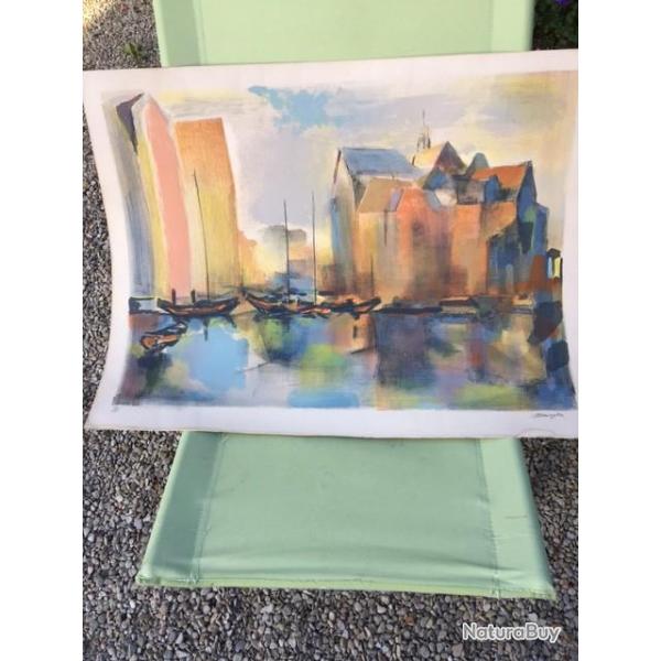 lithographie Jean Marzelle