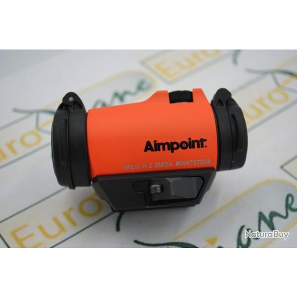 AIMPOINT MICRO H2 2MOA BLAZE ORANGE avec montage amovible Innomount 2 points pour Beretta BRX-1