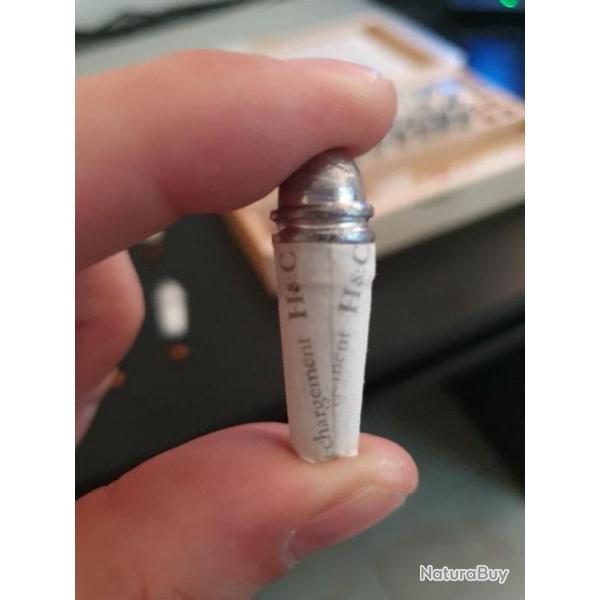 24 Cartouches combustibles balles ogivales calibre 44 PN avec 1.25 gramme de PNF2