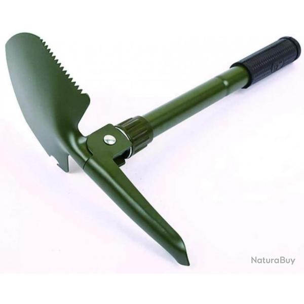 Pelle pliante tactique multifonctions vert arm�e - Livraison gratuite et rapide