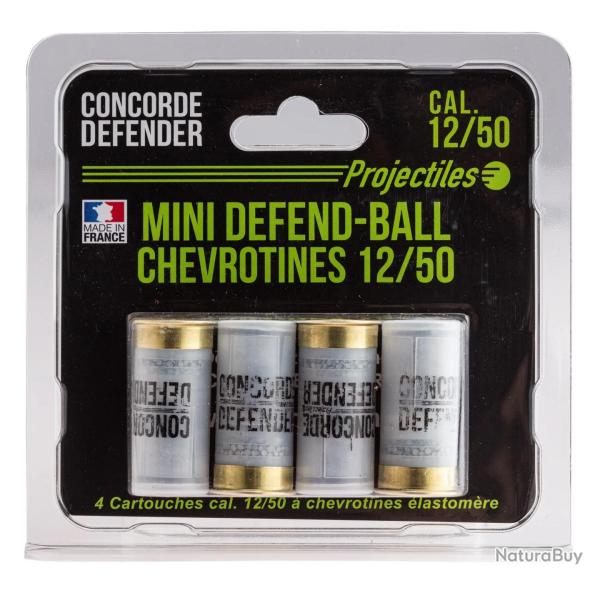 Chevrotine Mini Defend Ball Concorde Defender Calibre 12/50