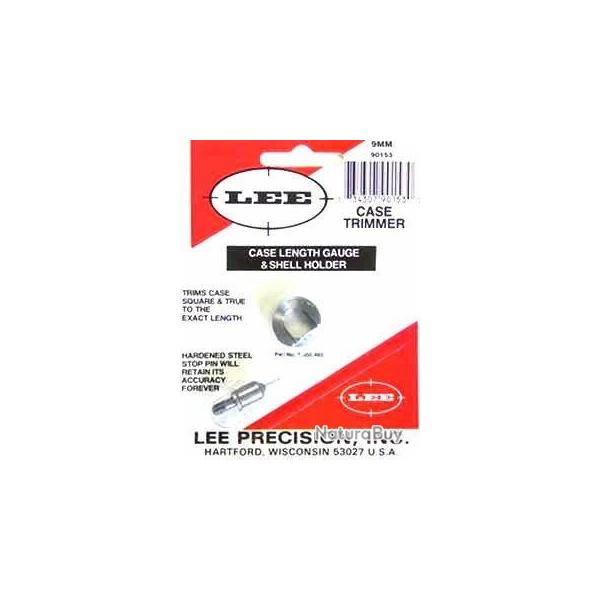 Jauge de longueur d'�tui LEE pour calibre 9 mm Para / 9 mm Luger / 9x19