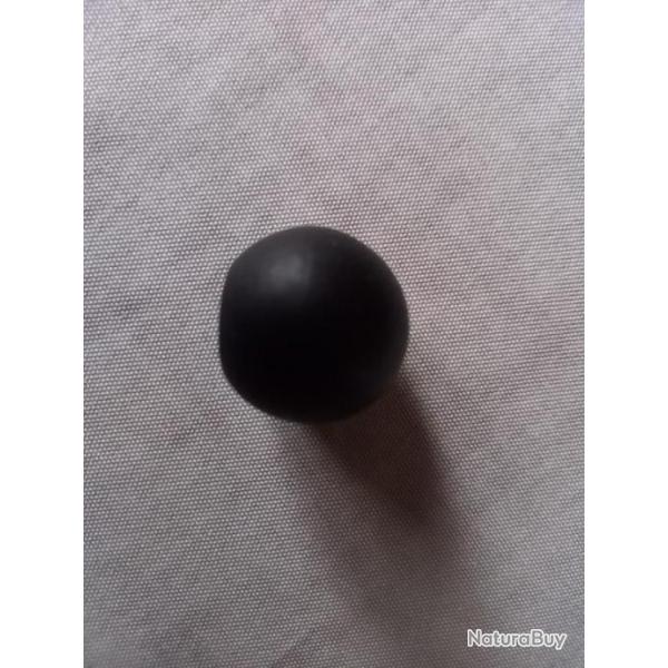 Boule de levier de culasse blaser diam�tre 23mmneuve plastique noir, filetage M6