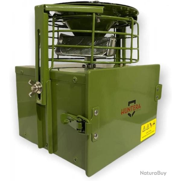 Mangeoire Automatique en M�tal 12 V avec Panneau Solaire