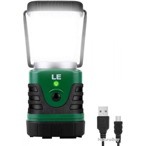 Lanterne LED Rechargeable Lampe Camping Puissante 1000lm Lampe Torche 360� Eclairage