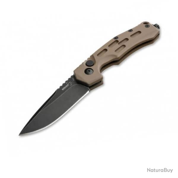 Couteau automatique Boker Plus Thunder Storm coyote