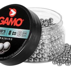 Boite de 500 billes acier BB's cal. 4.5 mm