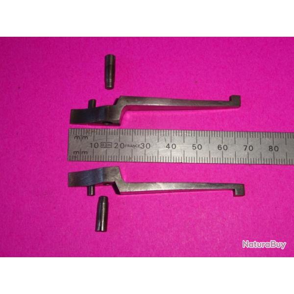 paire de g�chettes fusil hammerless juxtapos� - VENDU PAR JEPERCUTE (J184)