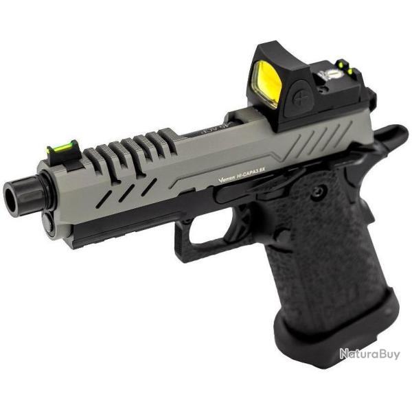 REPLIQUE GBB GAZ VORSK HI-CAPA PRO + BDS NOIR / GRIS 1,0J