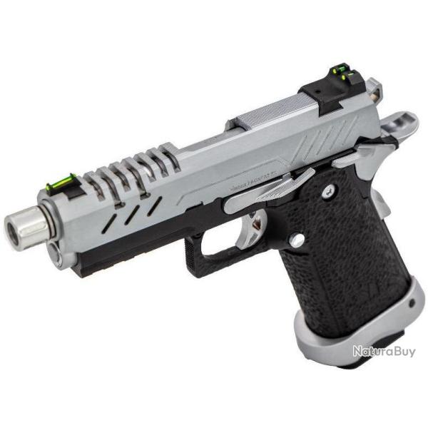 REPLIQUE GBB GAZ VORSK HI-CAPA 3.8 PRO NOIR / SILVER 1,0J