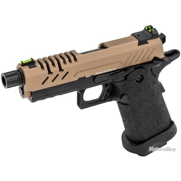 REPLIQUE GBB GAZ VORSK HI-CAPA 3.8 PRO NOIR / TAN 1,0J