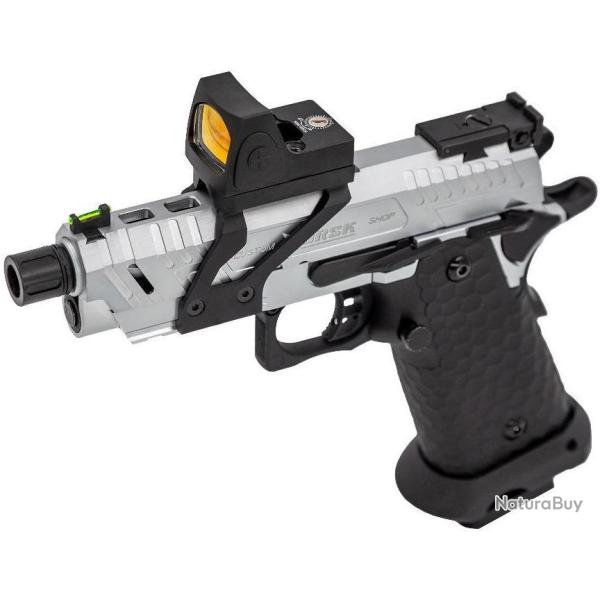 REPLIQUE GBB GAZ VORSK CS HI-CAPA VENGEANCE COMPACT RDS NOIR / SILVER 1,0J