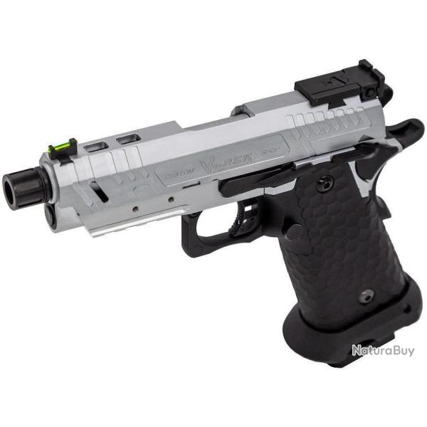 REPLIQUE GBB GAZ VORSK CS HI-CAPA VENGEANCE COMPACT NOIR / SILVER 1,0J