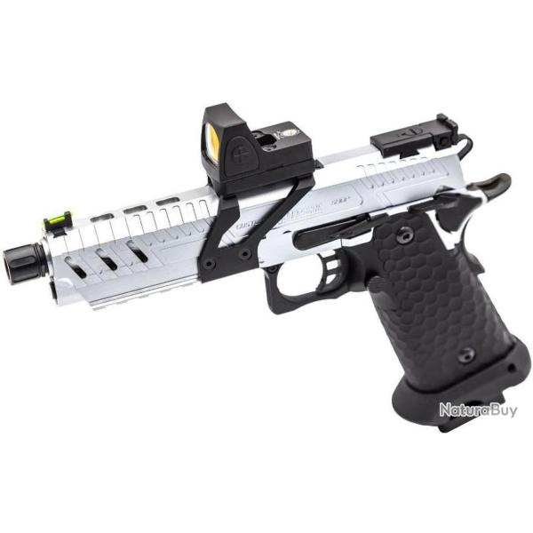 REPLIQUE GBB GAZ VORSK CS HI-CAPA VENGEANCE RDS NOIR / SILVER 1,0J