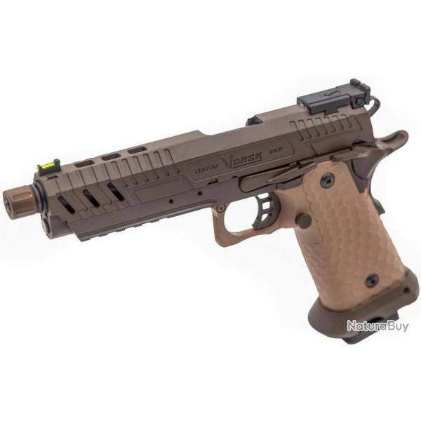 REPLIQUE GBB GAZ VORSK CS HI-CAPA VENGEANCE TAN / BRONZE 1,0J