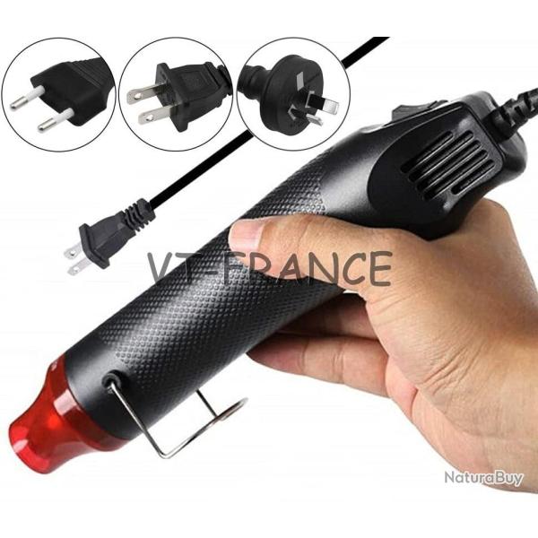 Mini Pistolet Air Chaud 300W-Rouge 20260726000133