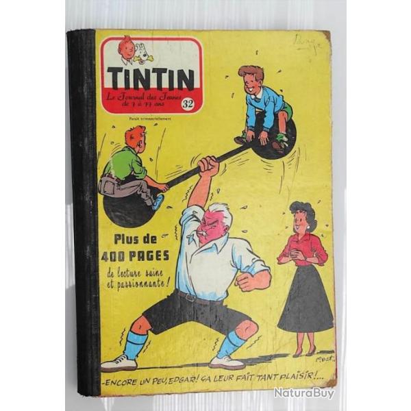 Tintin  de 32 � 36 plus de 400 pages...( Livr� par Happy post 11�)