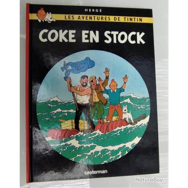 Tintin Cok en stock   CASTERMAN 1967 EN bELGIQUE....( Livr� par Happy post 11�)