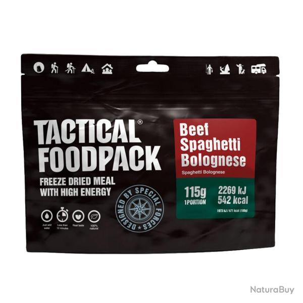 Plat lyophilis� - Spaghetti bolognaise au boeuf 115g / 542Kcal