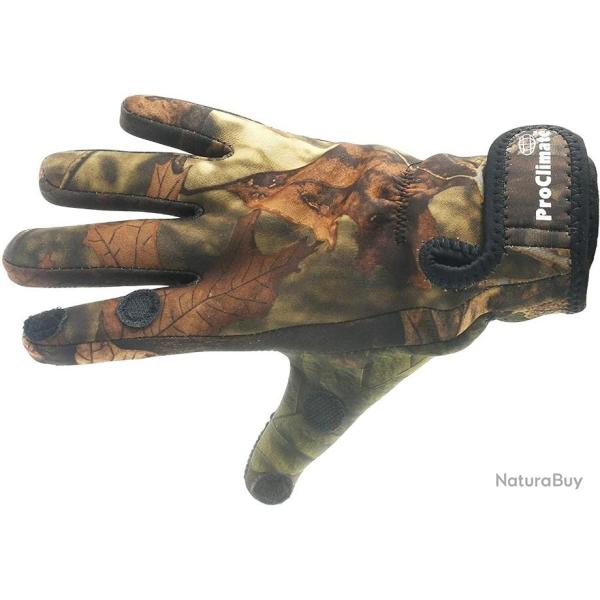 TOP ENCHERE - Gants de tir, chasse en n�opr�ne - Camouflage - Livraison gratuite et rapide
