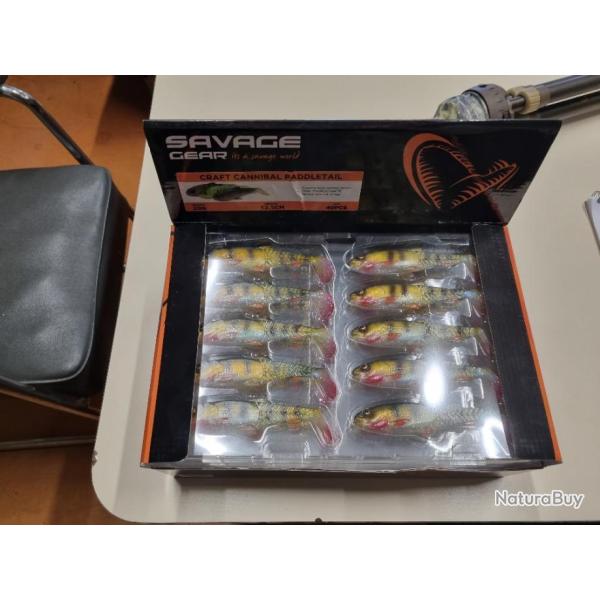 SAVAGE GEAR CANNIBAL PADDLETAIL 20G 12.5cm