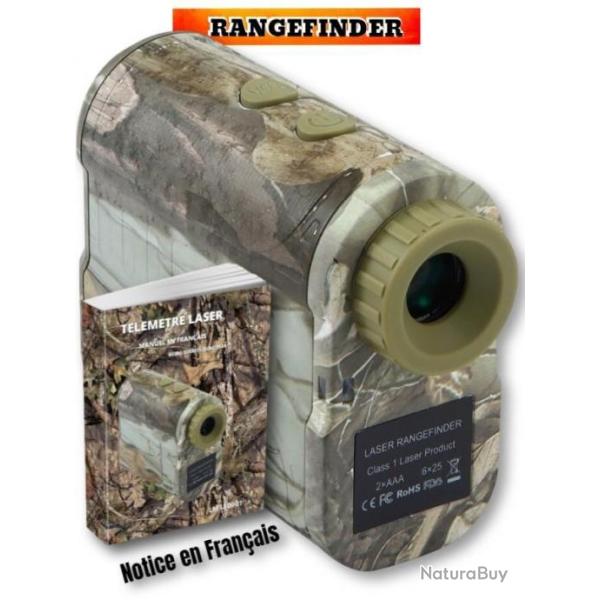 T�l�m�tre Chasse 1200m laser Rangefinder   camouflage Rando Outdoor Camping Tir P�che