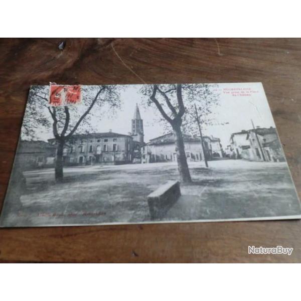 CP  Dpt   82 NEGREPELISSE  PLACE DU CHATEAU