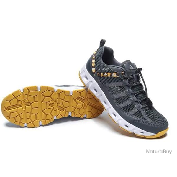 Chaussures de randonn�e gris respirantes - Livraison gratuite et rapide