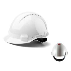 Peltor G3000 Uvicator ventil&eacute; (Blanc), harnais &agrave; cr&eacute;maill&egrave;re