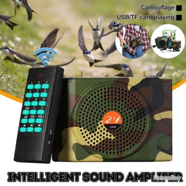 Leurre de Chasse �lectronique Camouflage avec haut-parleur MP3 Radio et T�l�commande