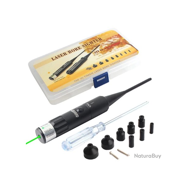 Kit  de viseur d'al�sage l�ger, calibre. 22 �. 50, Laser vert