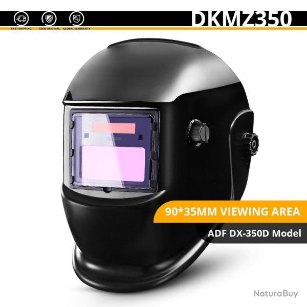 Masque Automatique de Soudeur Visiere avec Filtre Reglable, Modele: MZ350