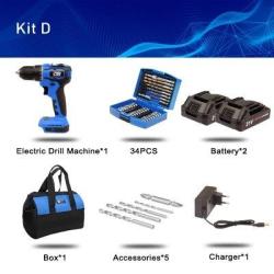 Perceuse Visseuse Sans Fil Pro 21V 40Nm-Kit D 20260718000032