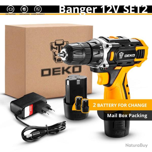 Perceuse Visseuse Sans Fil Pro 12/16/20V Li-ion-Banger 12V Set2 20260729082511