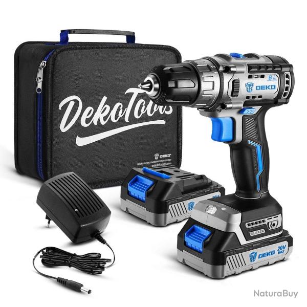 Perceuse Visseuse Sans Fil Pro 20V 42N.M, Modele: SET 4