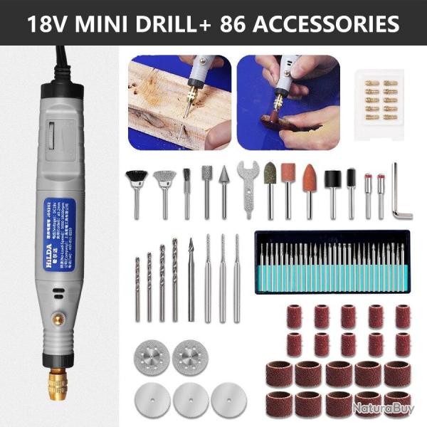 Mini Perceuse Meuleuse 18V style Dremel-SET 8 20260729082514