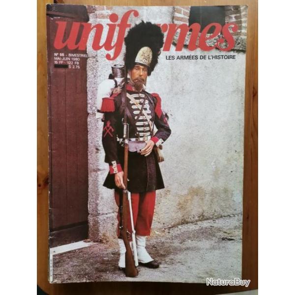 Ouvrage Uniformes les arm�es de l'histoire no 55