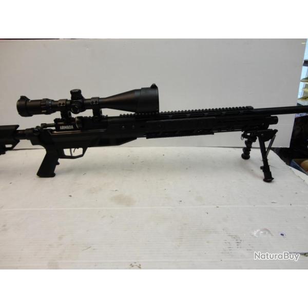 Carabine Armada PCP cal.5,5mm 19.9j a 40j + lunette 4-16x50 + pompe