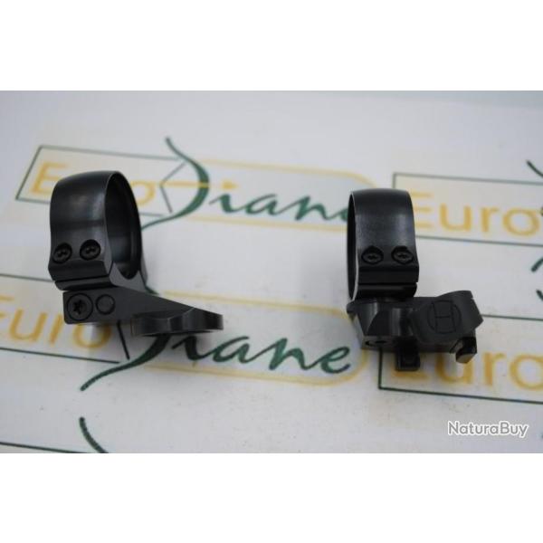 Montage HMS pour Steyr en 2 parties se montant sur les bases originales, avec colliers de 30 mm