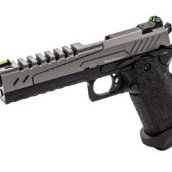 R&eacute;plique GBB gaz Hi-Capa 5.1 SPLIT Gris / Noir 1,0J