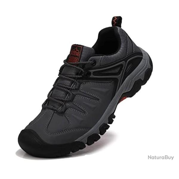 Chaussures de randonn�e respirantes gris fonc� - Livraison gratuite et rapide