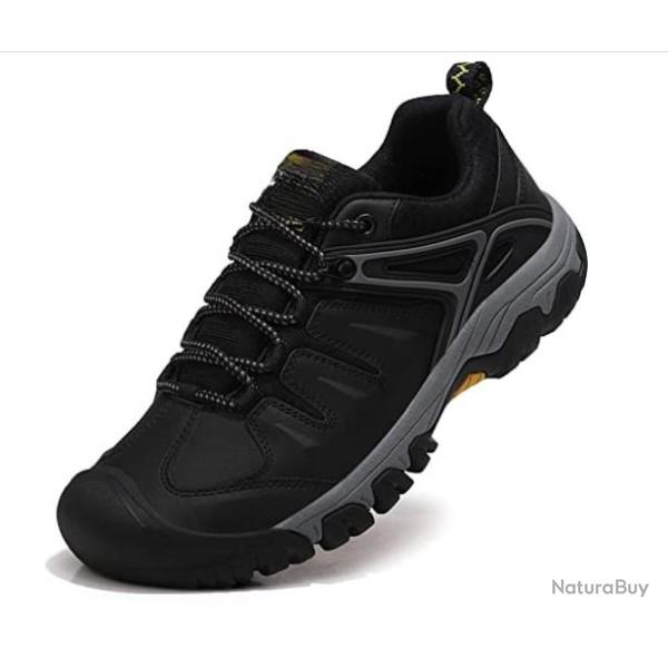 Chaussures de randonn�e respirantes noires - Livraison gratuite et rapide