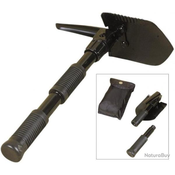 Pelle - Pioche pliante avec sac de rangement - Livraison gratuite et rapide