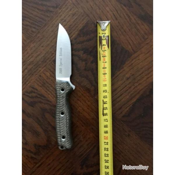 Couteau de survie chasse