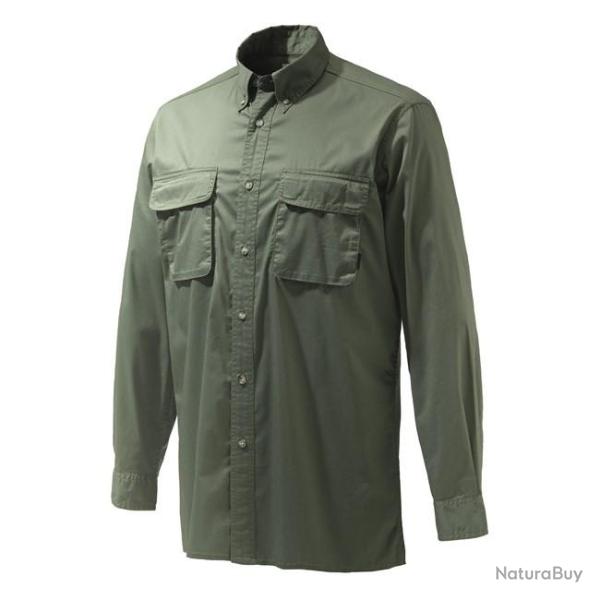 Chemise Manches Longues Homme Beretta Selous Sport Shirt VERT