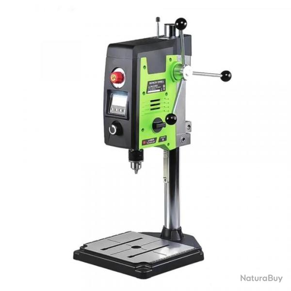 Perceuse  colonne 800W avec cran LCD et laser de guidage - Livraison gratuite et rapide