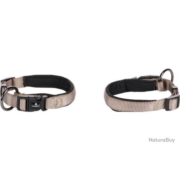 COLLIER ABBI TAUPE XS 25-30CM 10MM