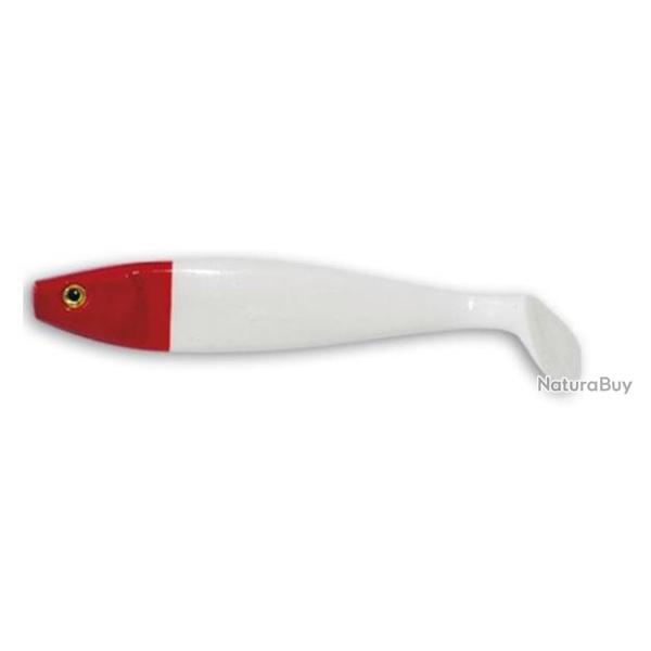 SHAD GT 13CM BOITE DE 20 PIECES Blanc t�te rouge 61 C