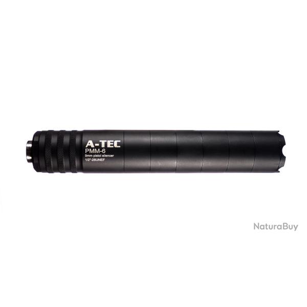 Silencieux A-TEC PMM-6 cal 9mm 1/2x28 UNEF